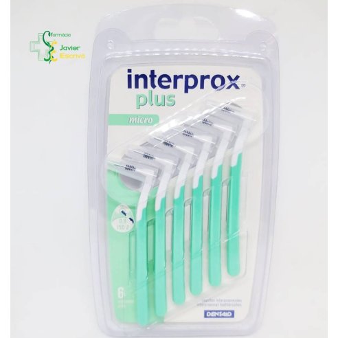 Cepillo Interprox Plus Micro 6 unidades Dentaid