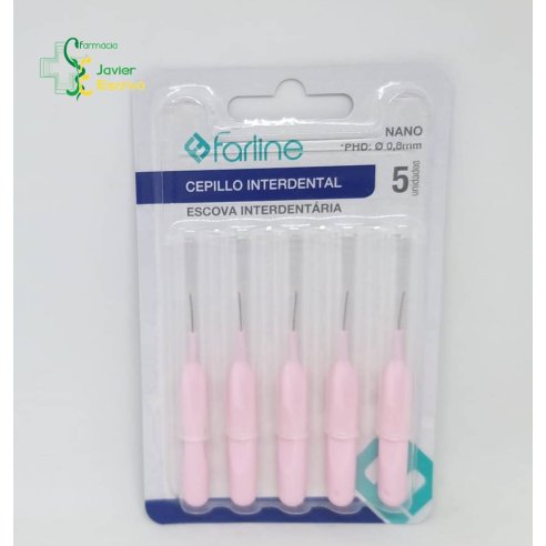 Cepillo Interdental Nano 5 unidades Farline