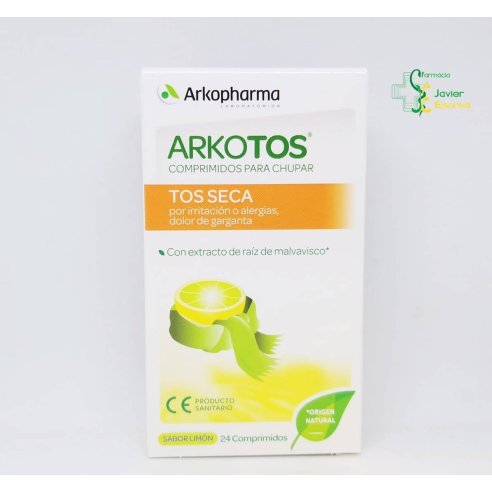 Arkotos 24 comprimidos sabor limón