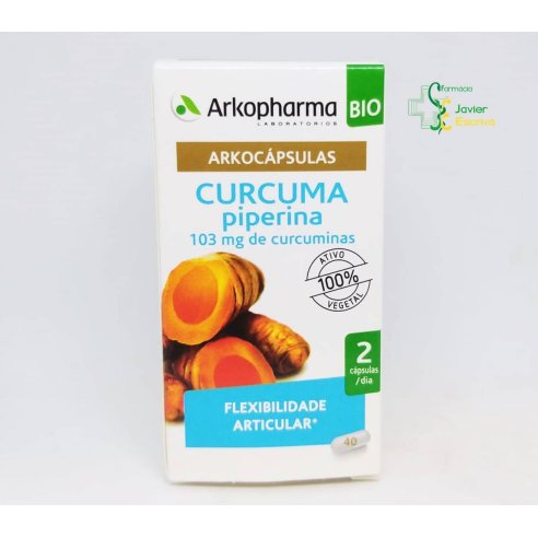 Curcuma 40 cápsulas Arkopharma