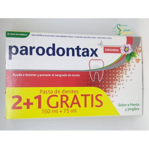 Pack Parodontax Original 150ml + 75ml Gratis