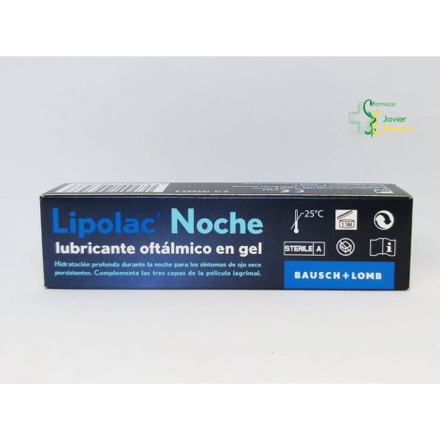 Lipolac Noche Lubricante Oftálmico 10g