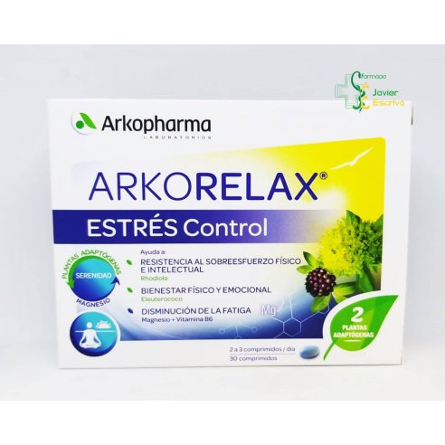 Arkorelax Estrés Control 30 comprimidos