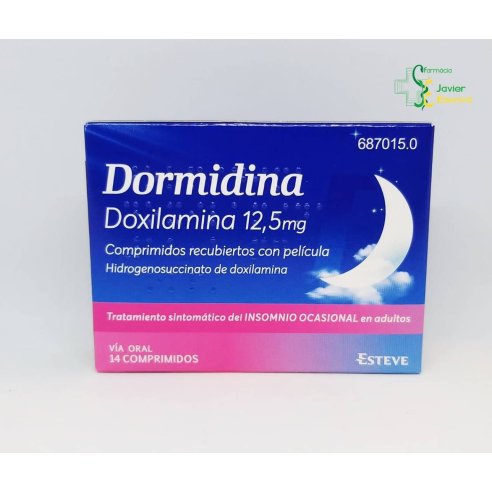 Dormidina 12,5mg 14 comprimidos