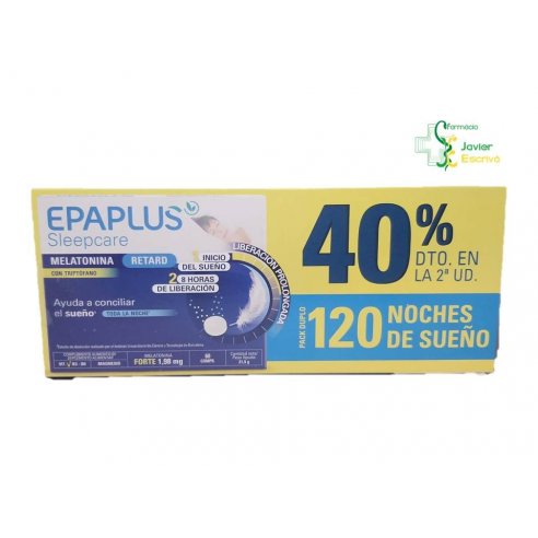 Pack Duplo Epaplus Sleepcare Retard 120 comprimi