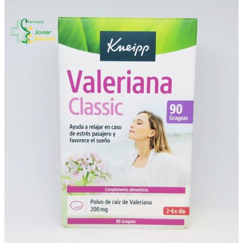 Valeriana Classic Kneipp 90 grageas