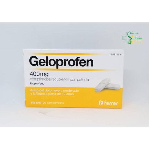 Geloprofen 400mg 20 comprimidos Ferrer