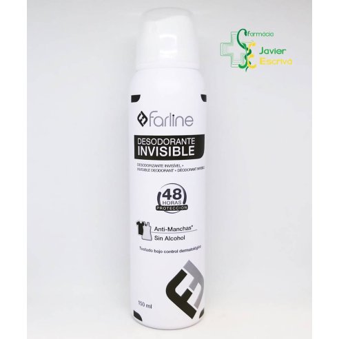 Desodorante Invisible Spray 150 ml Farline