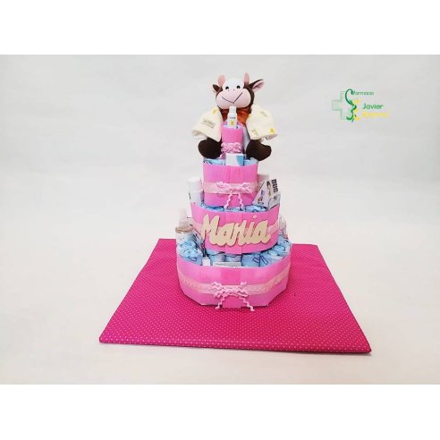 TARTA PAÑALES PERSONALIZADA