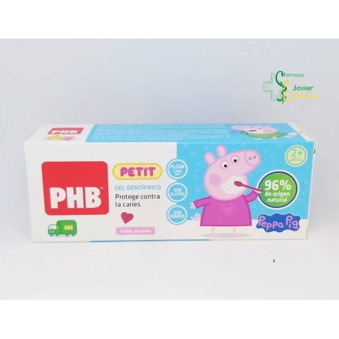 Gel Dentífrico Sabor Piruleta 50 ml PHB Petit