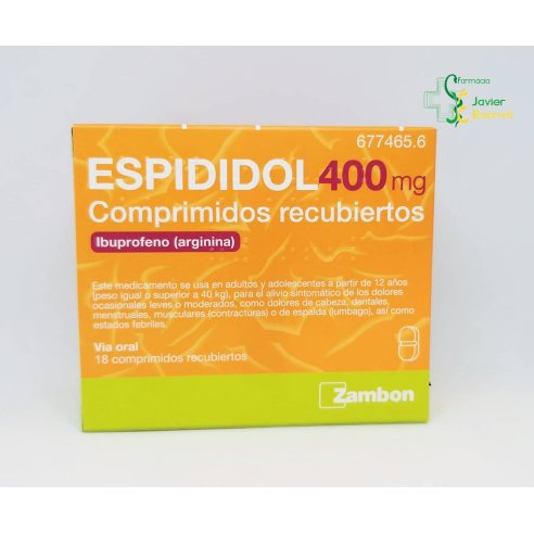 Espididol 400mg 18 comprimidos