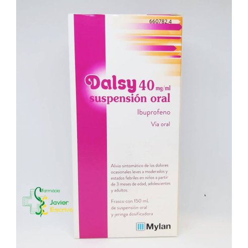 Dalsy 40mg jarabe 150ml